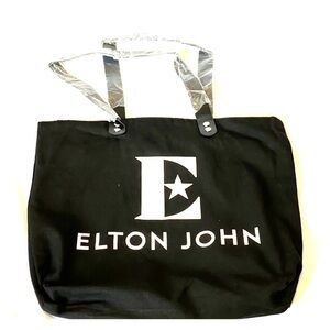 𝅺new Elton John Canvas Tote Bag.